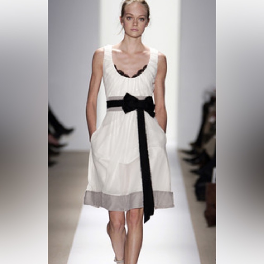 Peter Som runway silk chiffon dress size 10